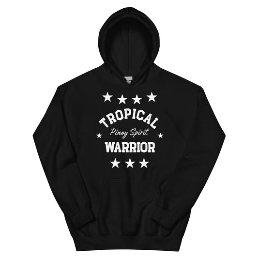 Tropical Warrior Heavy Hoodie | Black