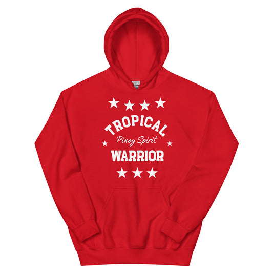 Tropical Warrior Heavy Hoodie | Red