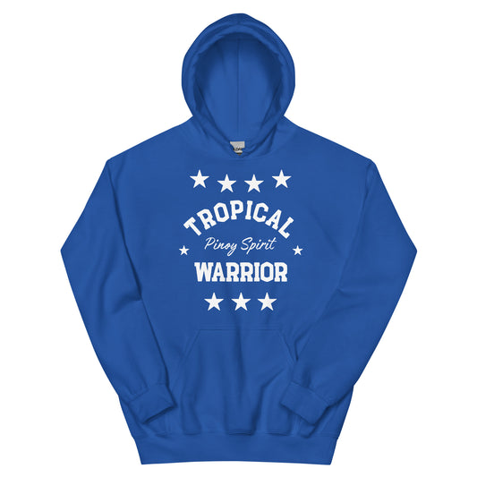 Tropical Warrior Heavy Hoodie | Blue