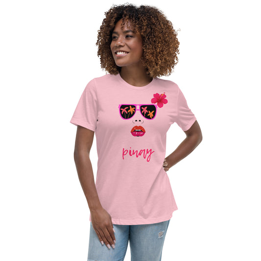 Pinay Sunglasses Relaxed T-Shirt | Pink