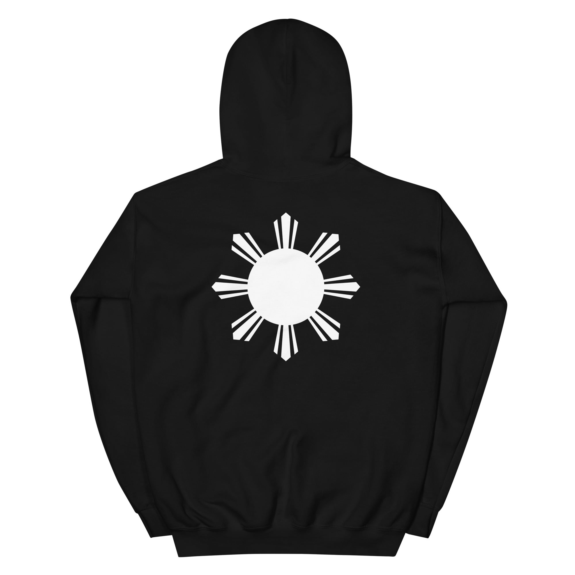 Tropical Warrior Heavy Hoodie Black