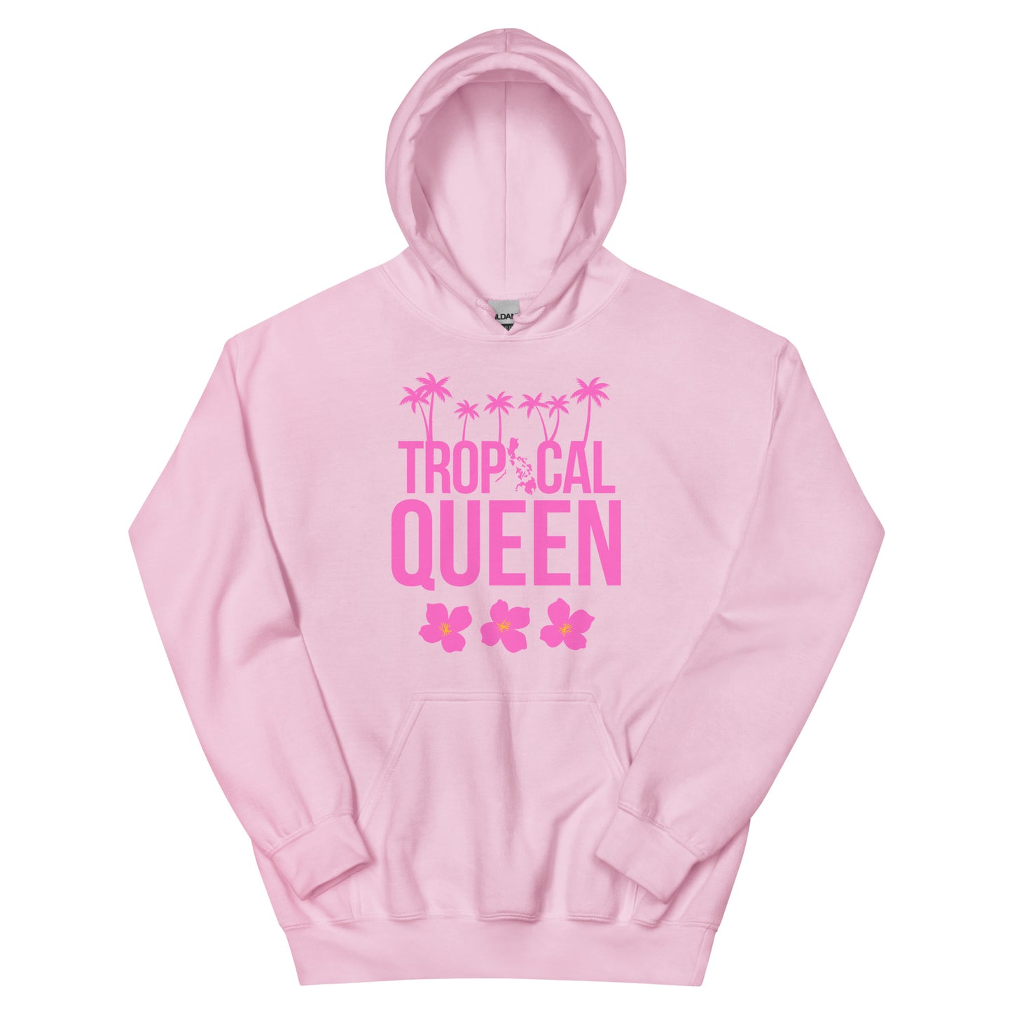 Tropical Queen Hoodie | Pink